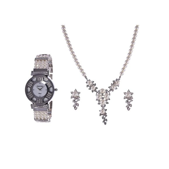 Charles Delon Dress/Formal Style Silver Watch